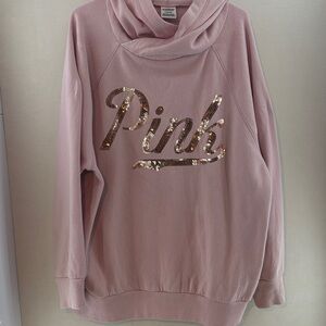 PINK Victoria's Secret Fleece Hoodie - Pink M